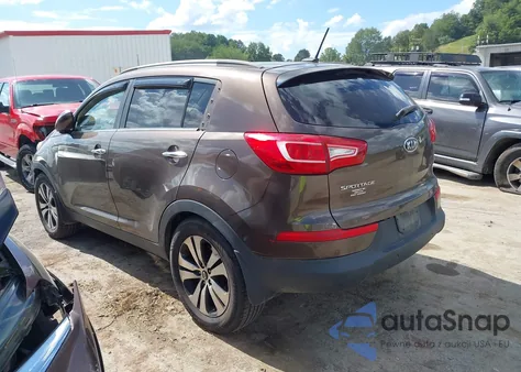 2011 Kia Sportage Ex из США, поврежденный, VIN KNDPCCA21B7085920